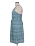 Tehama Stripes Teal Casual Dress Size L - photo 5