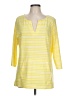Lizsport Yellow 3/4 Sleeve Top Size L - photo 1
