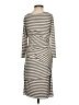 Bailey 44 Stripes Gray Casual Dress Size S - photo 2