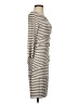 Bailey 44 Stripes Gray Casual Dress Size S - photo 4
