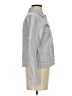 Pure Amici 100% Linen Gray Long Sleeve Button-Down Shirt Size XS - photo 4