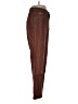 Simon Chang Stripes Brown Casual Pants Size 8 - photo 4