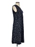 Leota Polka Dots Blue Casual Dress Size S (petite) - photo 4