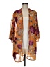 Le Lis Floral Orange Cardigan Size M - photo 1
