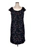George Print Black Casual Dress Size XL - photo 1