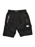 Zero 100% Polyester Solid Black Cargo Shorts Size 7 - photo 1