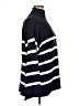 Pieces Stripes Black Turtleneck Sweater Size XL - photo 4