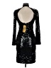 Niteline 100% Polyester Black Cocktail Dress Size 6 - photo 2