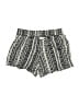 Kensie 100% Rayon Print Black Shorts Size XS - photo 2