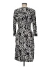 Chaps Animal Print Gray Casual Dress Size M - photo 2
