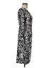 Chaps Animal Print Gray Casual Dress Size M - photo 4