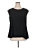 Sejour 100% Polyester Black Sleeveless Blouse Size 14 - photo 1