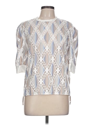Sandro Short Sleeve Blouse (view 1)