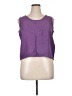 Impressions Purple Sleeveless Top Size XL - photo 1