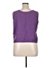 Impressions Purple Sleeveless Top Size XL - photo 2