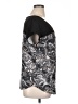 Carol Rose Black Short Sleeve Top Size XL - photo 4