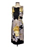 Leifsdottir Print Gray Cocktail Dress Size 4 - photo 1