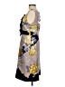 Leifsdottir Print Gray Cocktail Dress Size 4 - photo 5