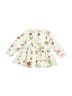 First Impressions 100% Cotton Green Dress Size 0-3 mo - photo 2