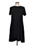Old Navy Solid Black Casual Dress Size L - photo 1