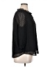 Bar III 100% Polyester Black 3/4 Sleeve Blouse Size XL - photo 4