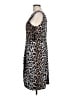 Cato Animal Print Brown Cocktail Dress Size 12 - photo 5