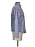 L.L.Bean Paisley Blue Long Sleeve Button-Down Shirt Size XS - photo 4