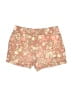 OshKosh B'gosh 100% Cotton Floral Orange Shorts Size 5 - photo 2