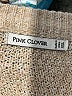 Pink Clover 100% Polyester Tan Pullover Sweater Size XXL - photo 7