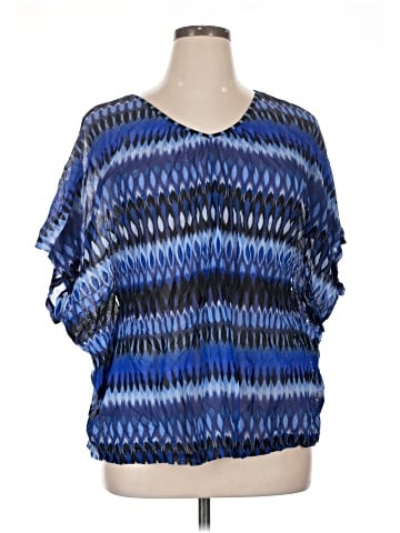 Apt. 9 Short Sleeve Blouse (view 1)