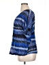 Apt. 9 Blue Short Sleeve Blouse Size 1X - photo 5