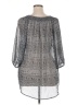 Daniel Rainn 100% Polyester Gray 3/4 Sleeve Blouse Size 1X - photo 2