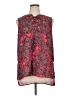 Dana Buchman 100% Polyester Paisley Red Sleeveless Blouse Size XL - photo 1