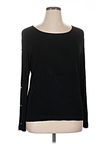 Travelers by Chico's 3/4 Sleeve T-Shirt (view 1)