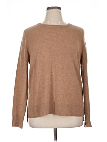 Halogen Cashmere Pullover Sweater (view 1)