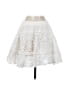 Zara White Casual Skirt Size S - photo 2