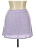Unbranded Solid Purple Casual Skirt Size L - photo 1