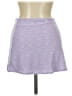 Unbranded Solid Purple Casual Skirt Size L - photo 2