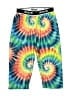 Hurley 100% Polyester Tie-dye Blue Casual Pants Size 4 - photo 1