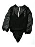 WAYF 100% Polyester Black Long Sleeve Blouse Size L - photo 2