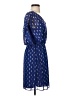Buttons Blue Casual Dress Size S - photo 4