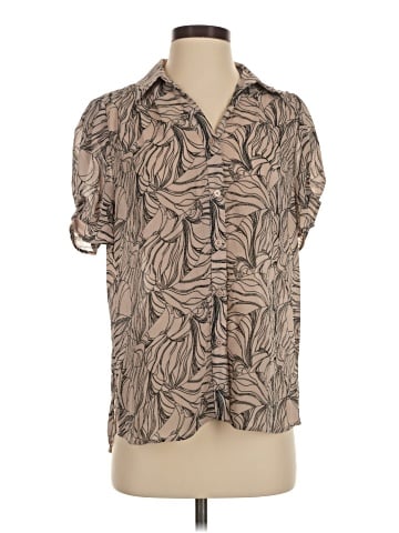 Adrianna Papell Short Sleeve Blouse (view 1)