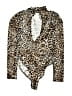 Forever 21 Animal Print Gold Bodysuit Size M - photo 2