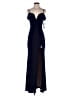 City Studio Blue Cocktail Dress Size 3 - photo 1