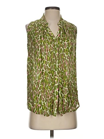 Eccoci Sleeveless Silk Top (view 1)