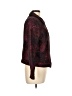 Christopher & Banks 100% Polyester Print Burgundy Jacket Size L - photo 4