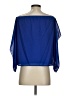 Rachel Kate 100% Polyester Blue 3/4 Sleeve Blouse Size S - photo 2