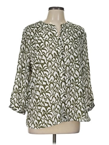 Jachs Girlfriend 3/4 Sleeve Blouse (view 1)
