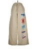 Poppi x Target Graphic Tan Casual Pants Size XS - photo 1