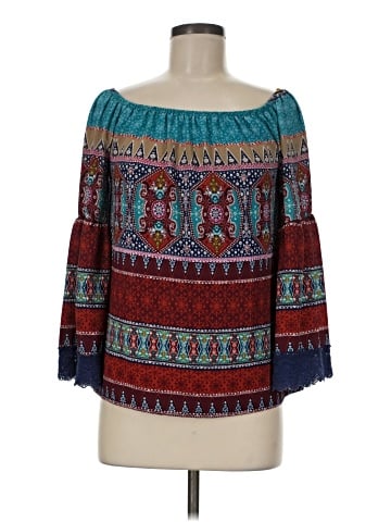 Soulmates 3/4 Sleeve Blouse (view 1)
